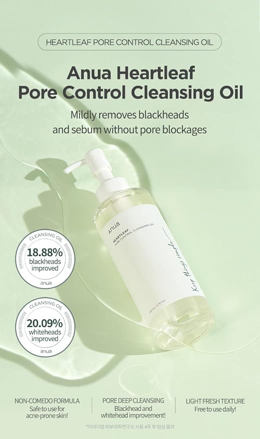 Anua Heartleaf Pore Control Cleansing Oil