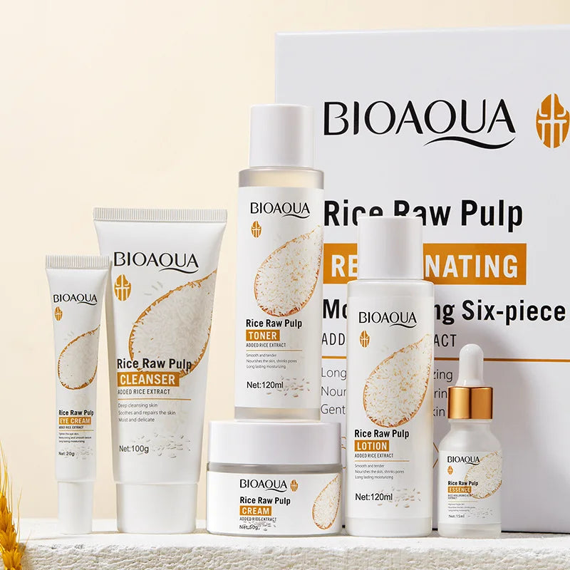 BIOAOUA Rice Protoplasm Skincare Set